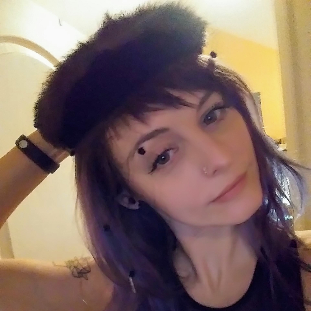 Vintage 50s fur Halo Hat!
